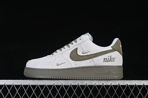 All Categories Nk Air Force 1 Air Force Series Nk Air Force 1 Low Air Force Low Nike Air Force 1'07 Low Olive Green Beige Air Force One Low Casual Shoes DF0188-122